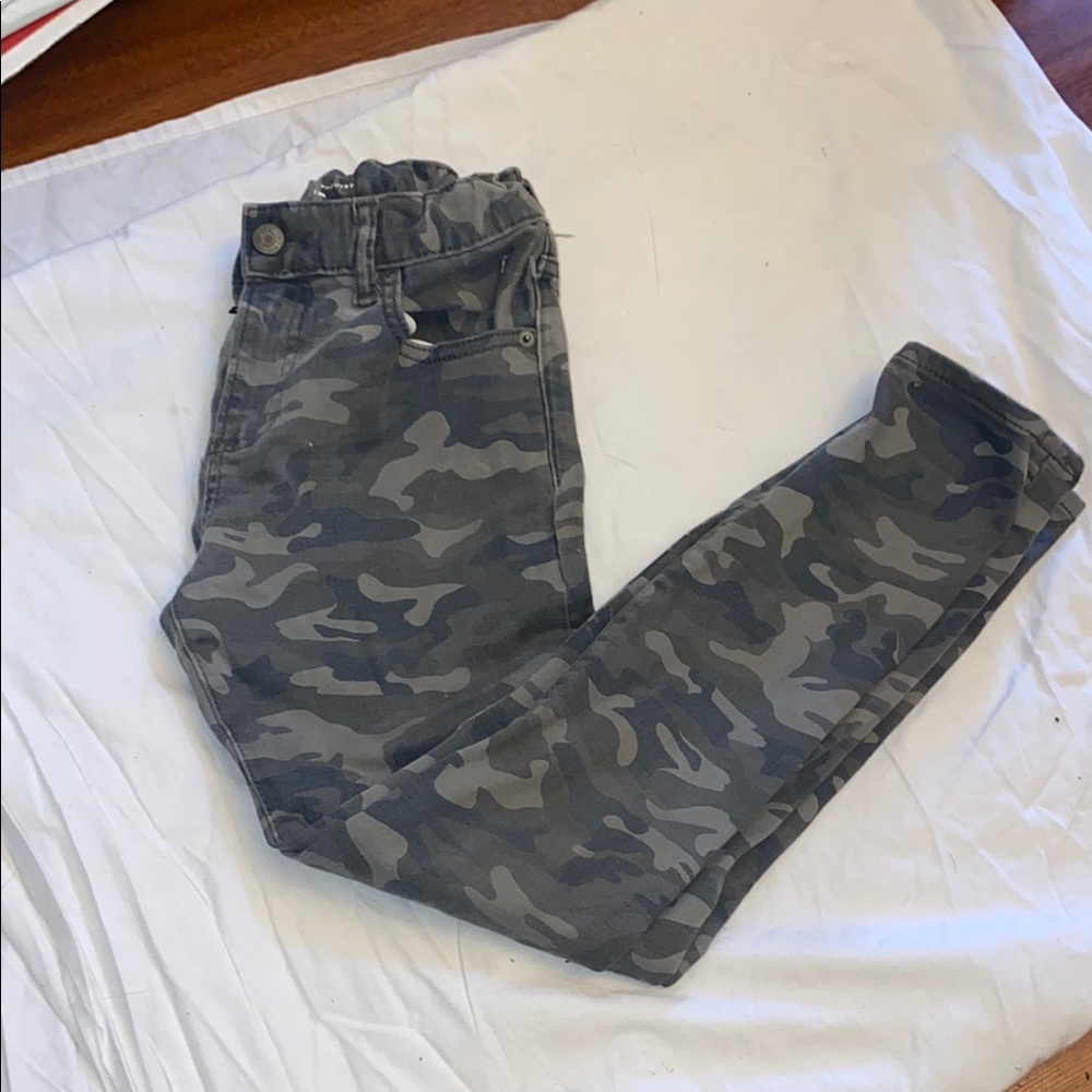 Camouflage Skinny Jeans